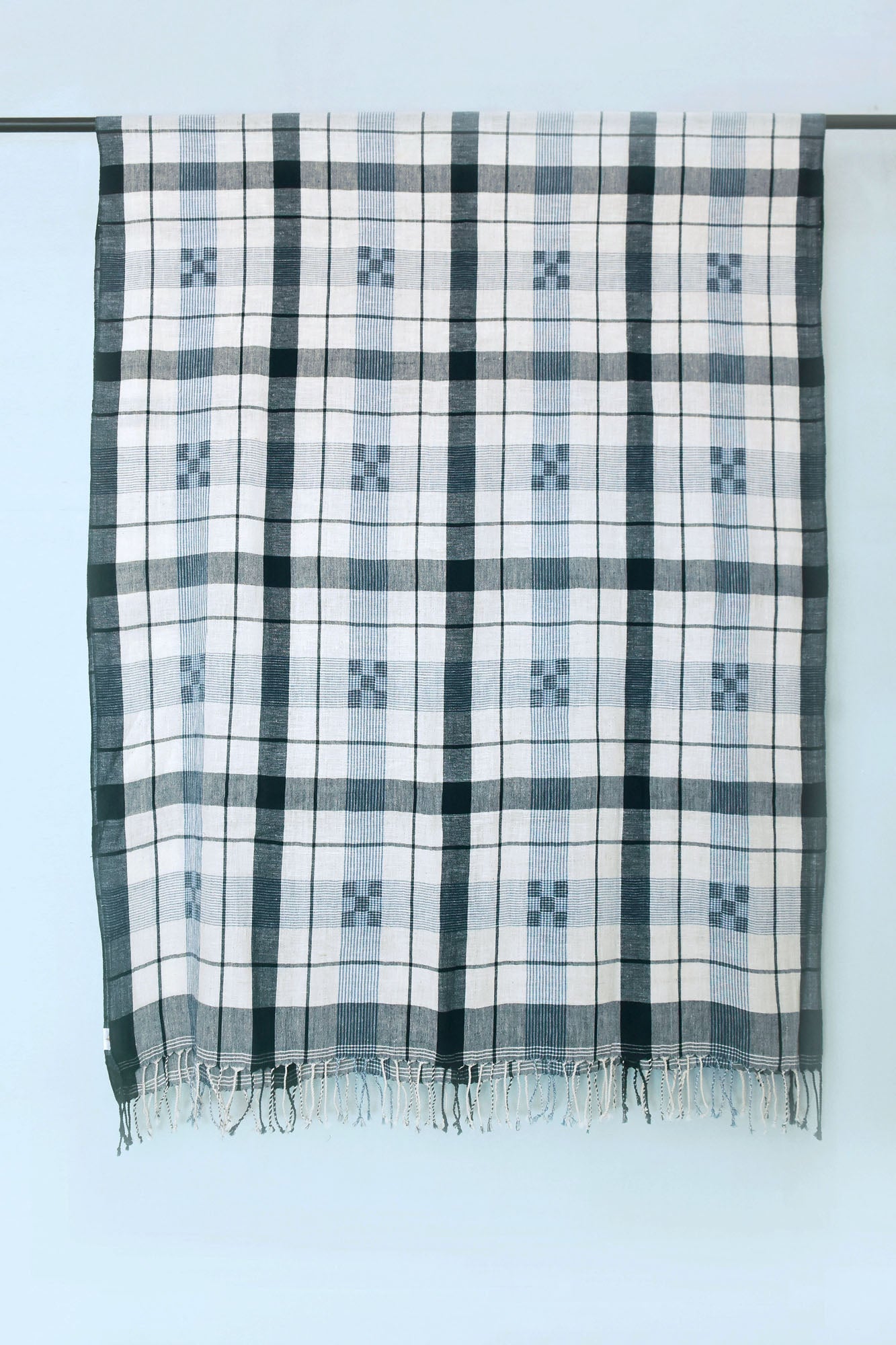 Swathe Kala Cotton Handwoven Dupatta