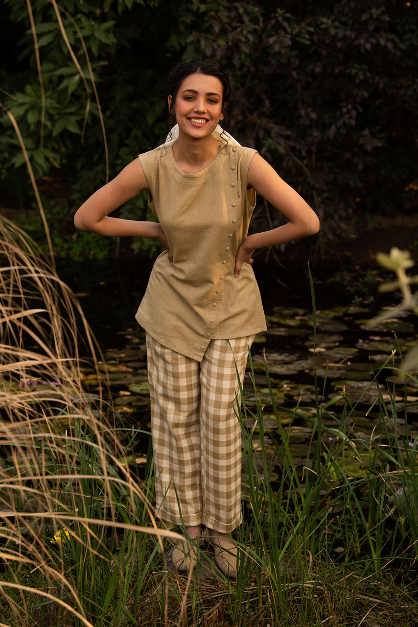 Adisa Handwoven Cotton Top