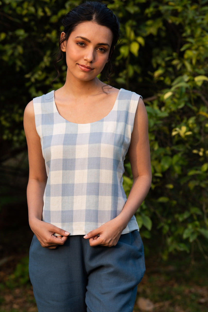 Ada Handwoven Cotton Top
