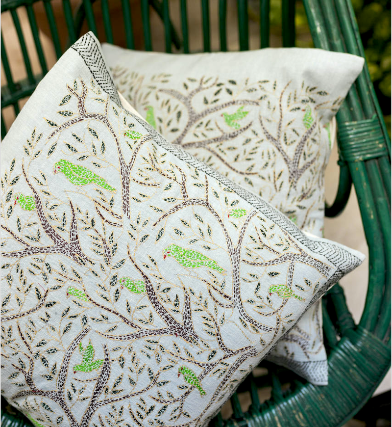 Enajori Cushions - Set Of 2 Pcs - Veaves