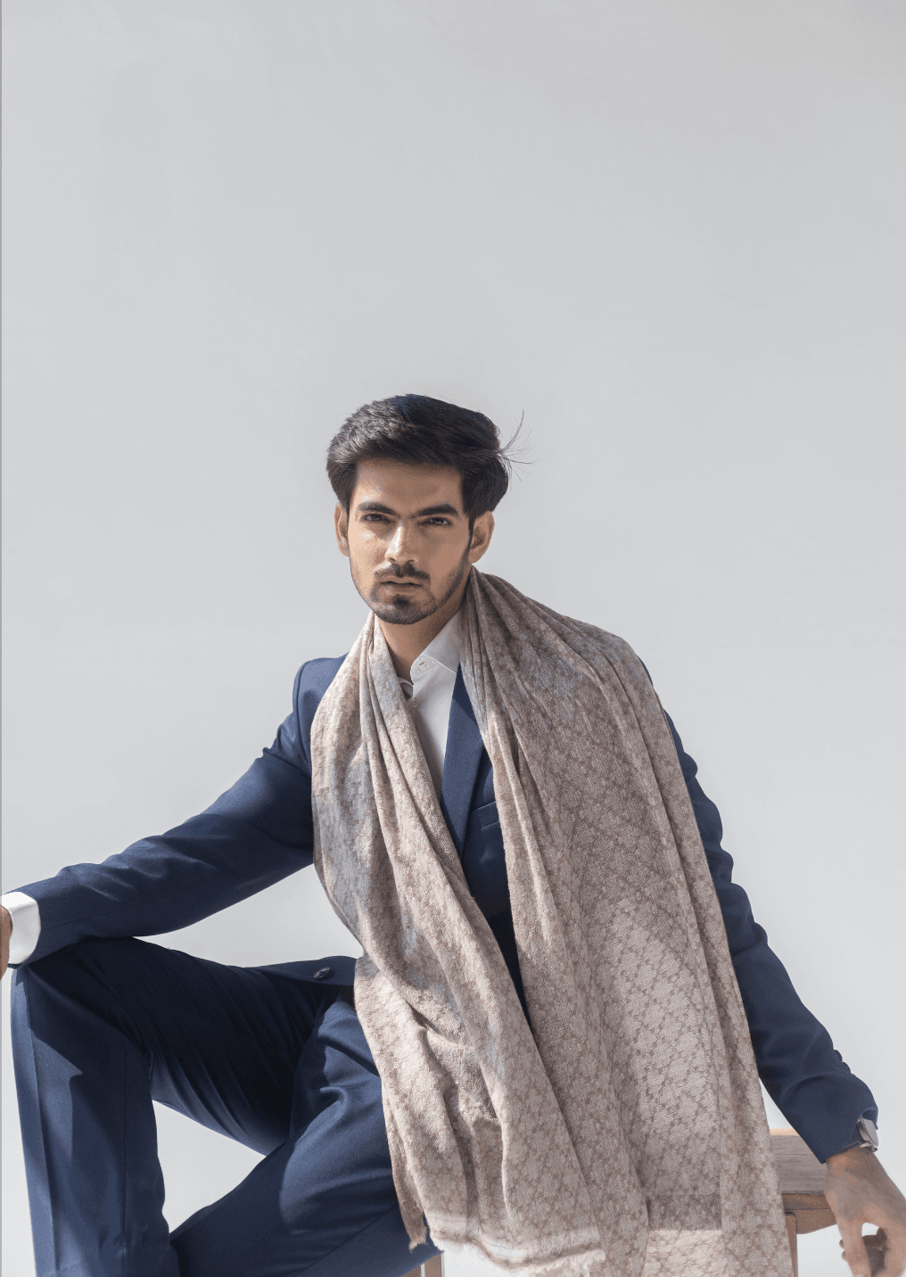Winter Ludic Men's Cashmere Stoles