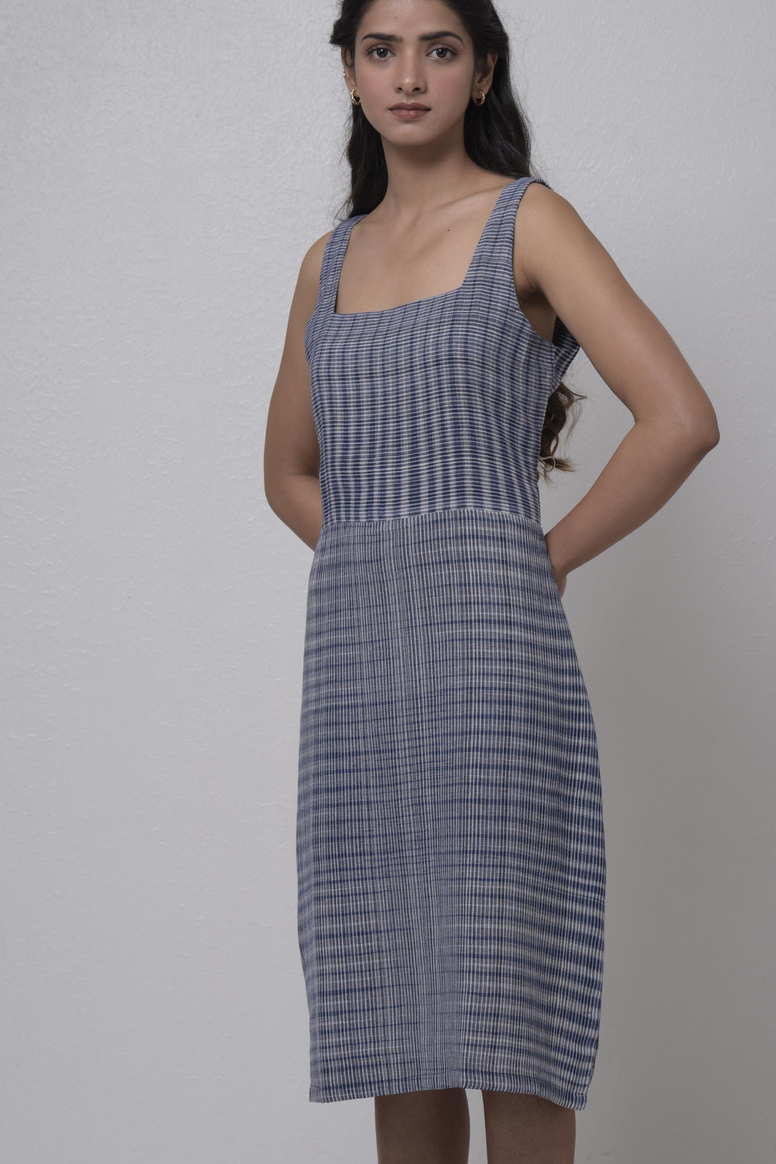 SQUARE NECK Dress
