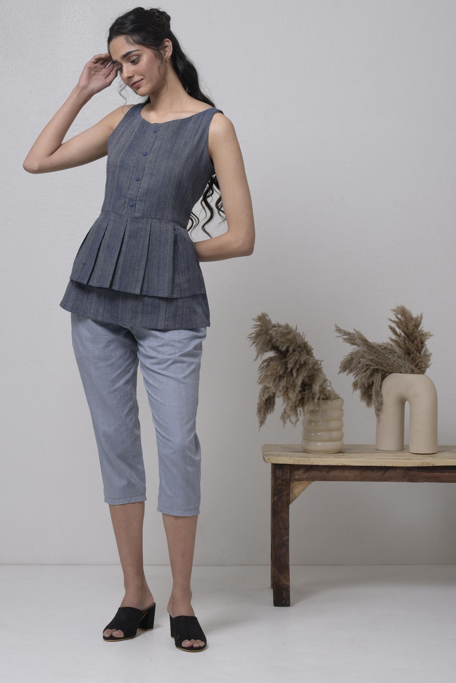 Layered Round Neck Top