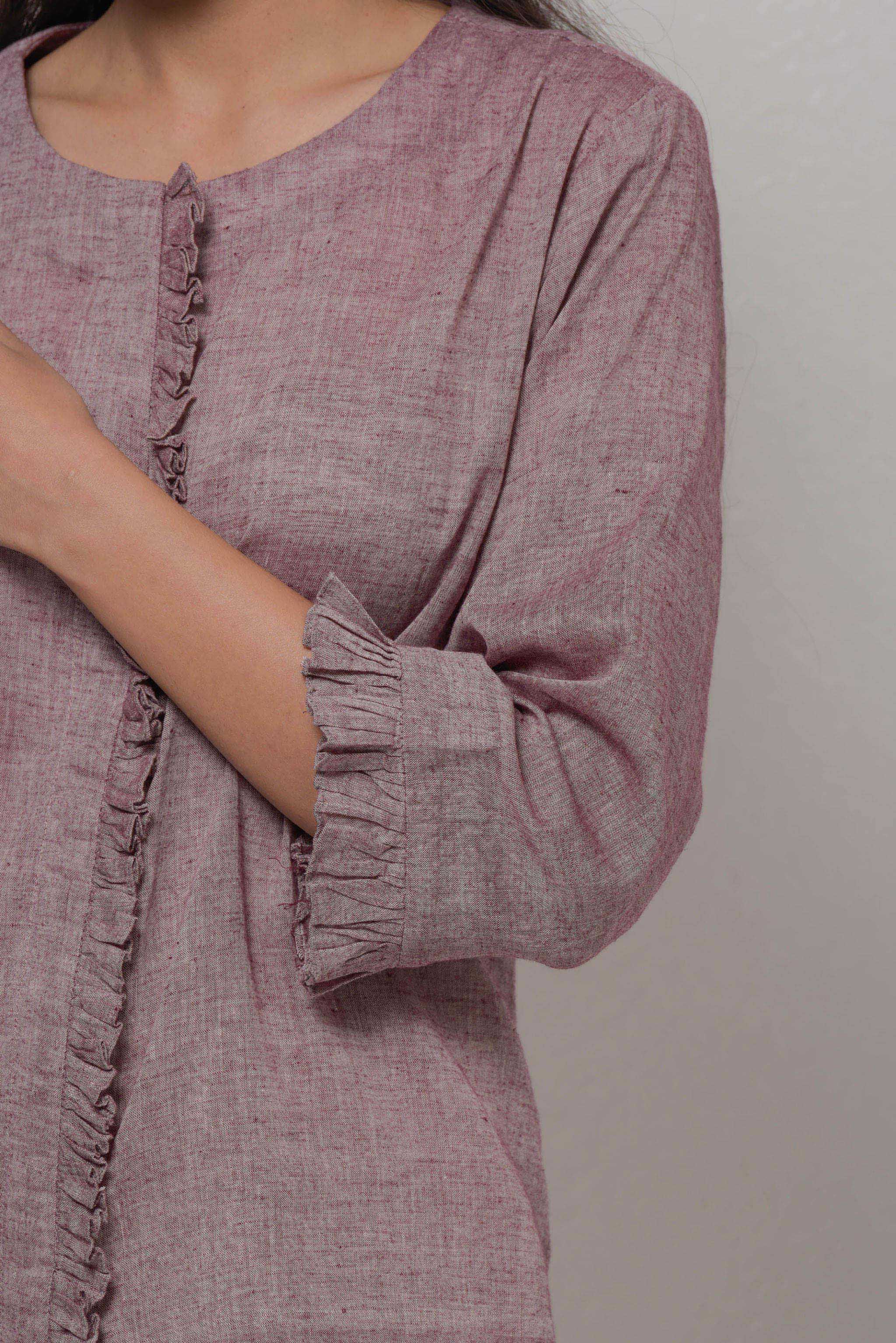 Hadiya Handwoven Cotton Top