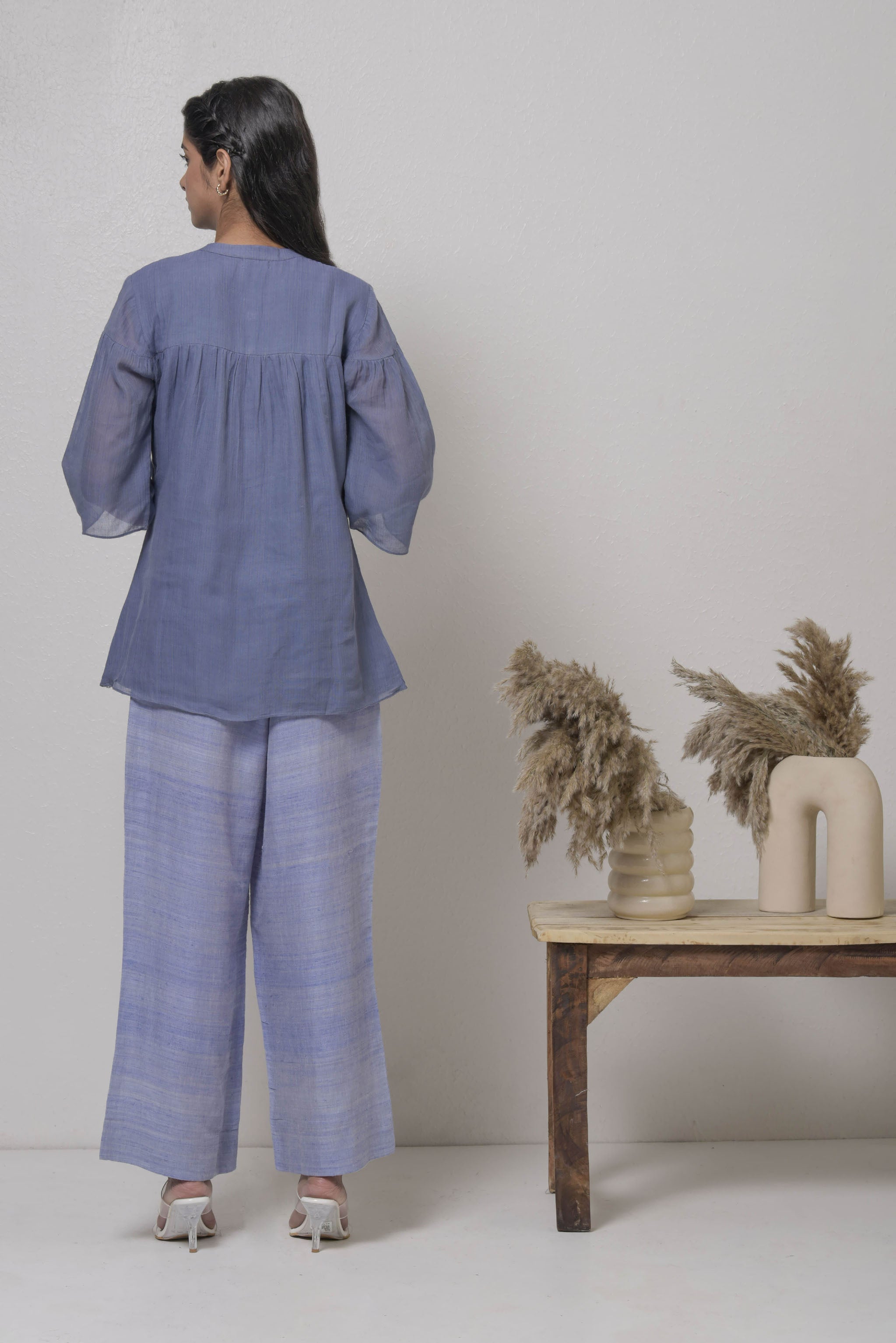 Kei Handwoven Cotton Top