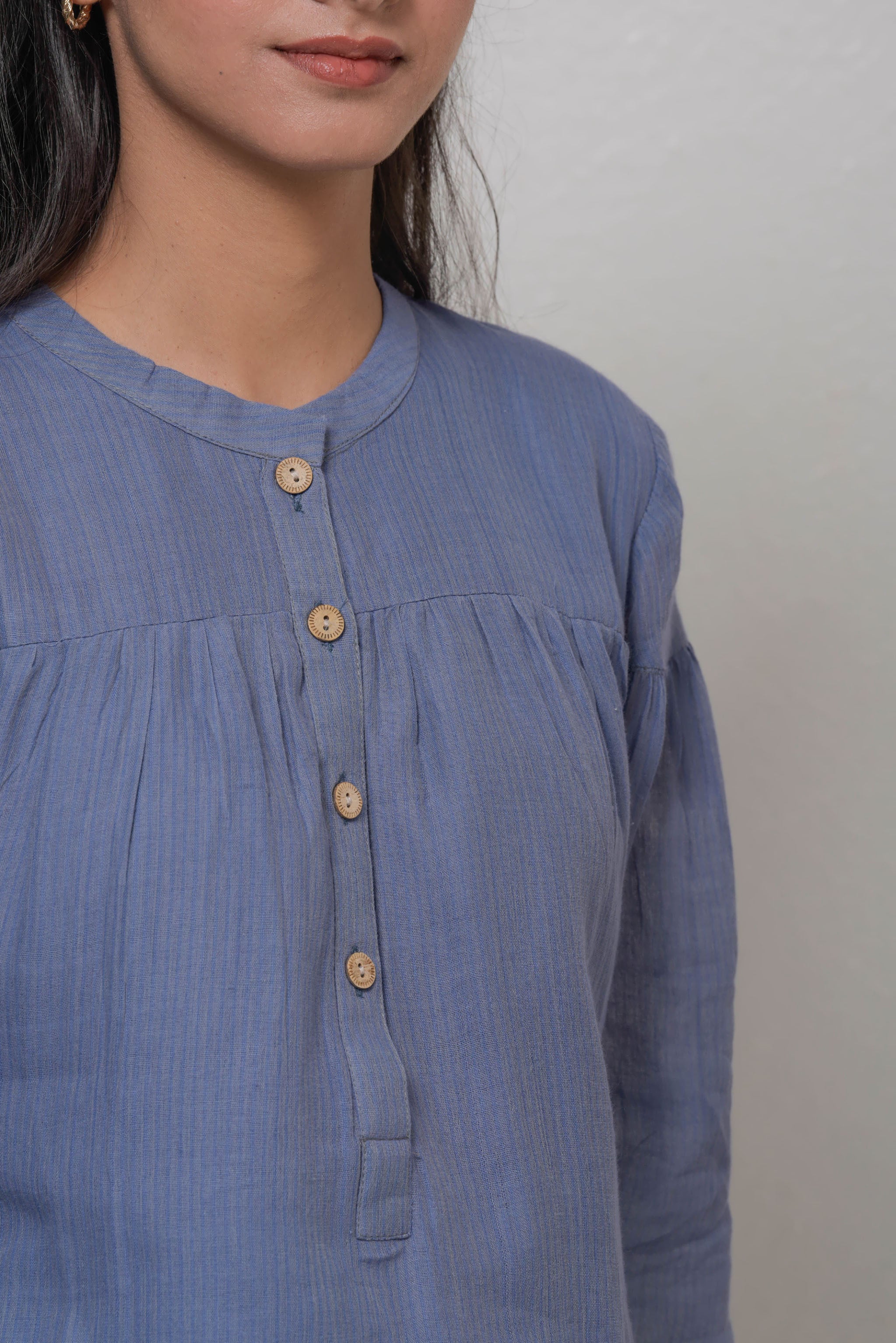Kei Handwoven Cotton Top