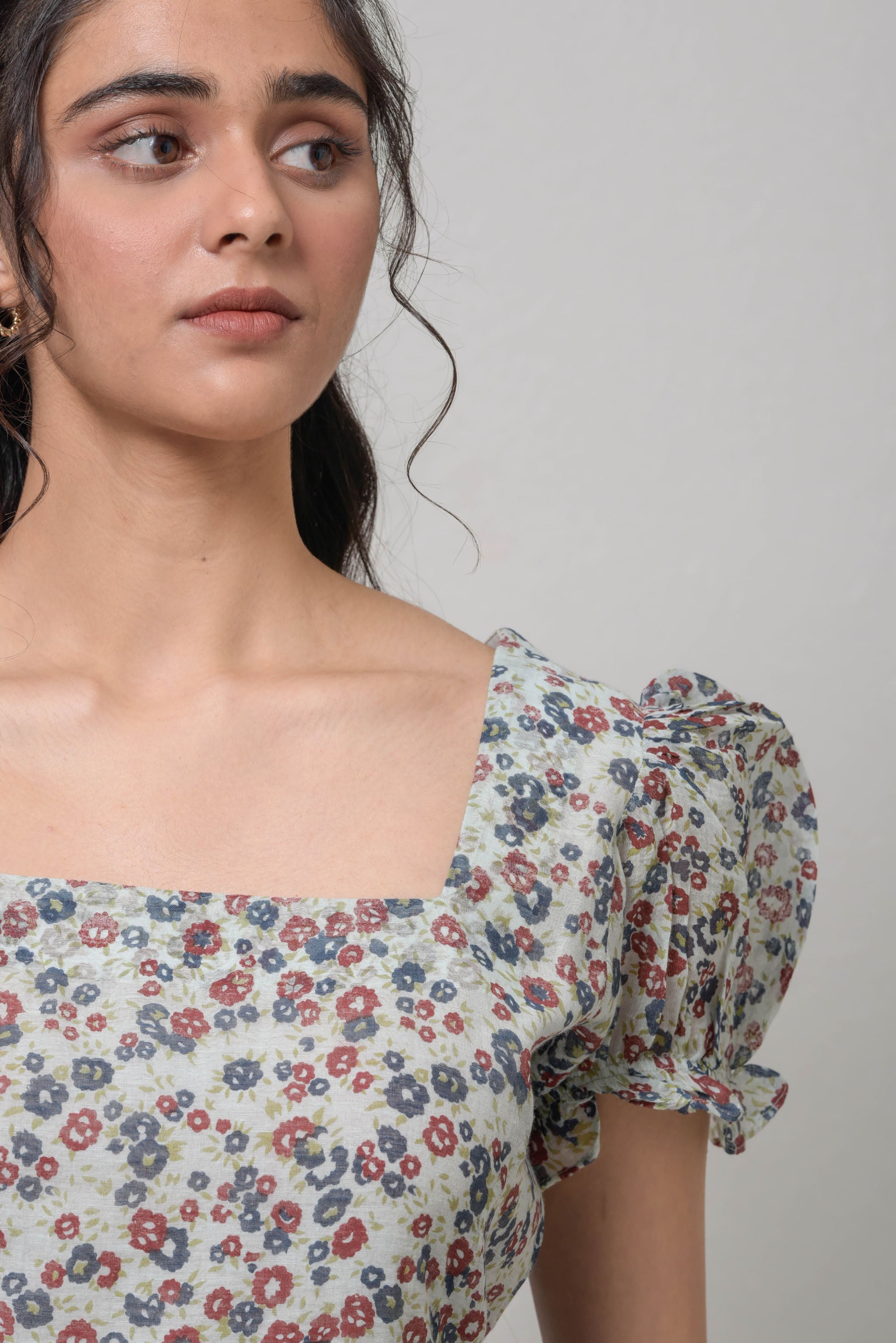 Square Neck Dress