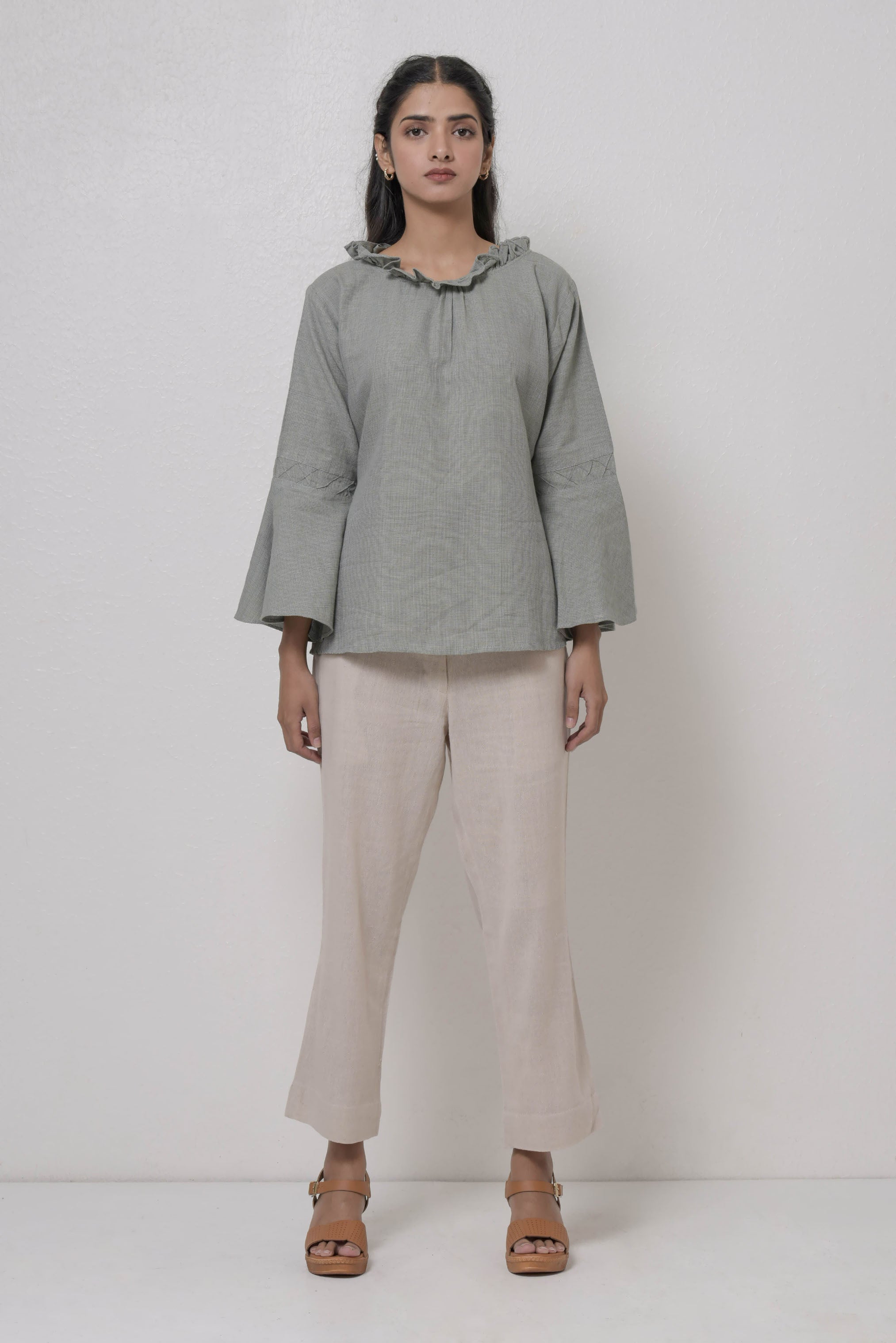 Taru Handwoven Cotton Top