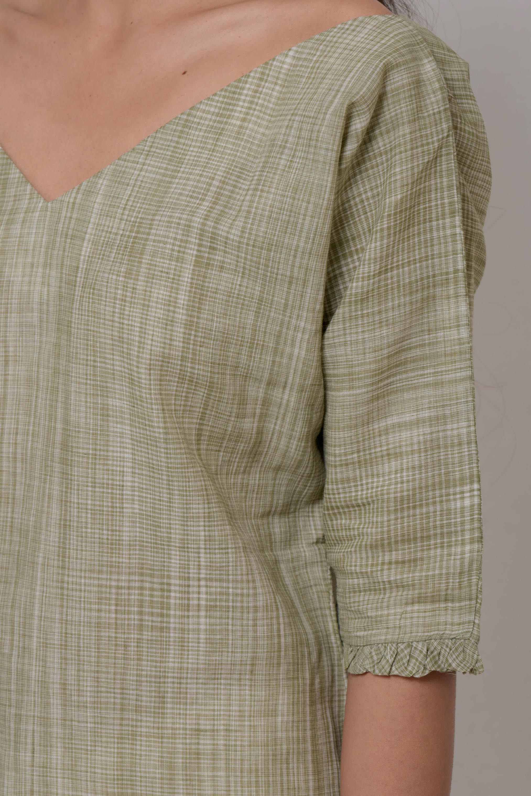 Kahlifa Handwoven Cotton Top