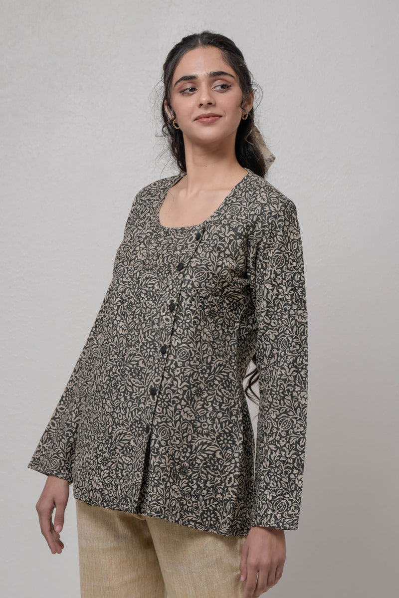 Shoko Handwoven Cotton Top