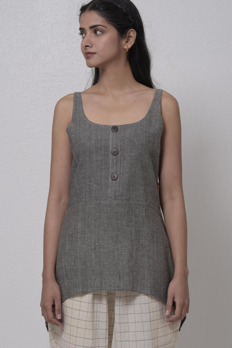 Musa Handwoven Cotton Top
