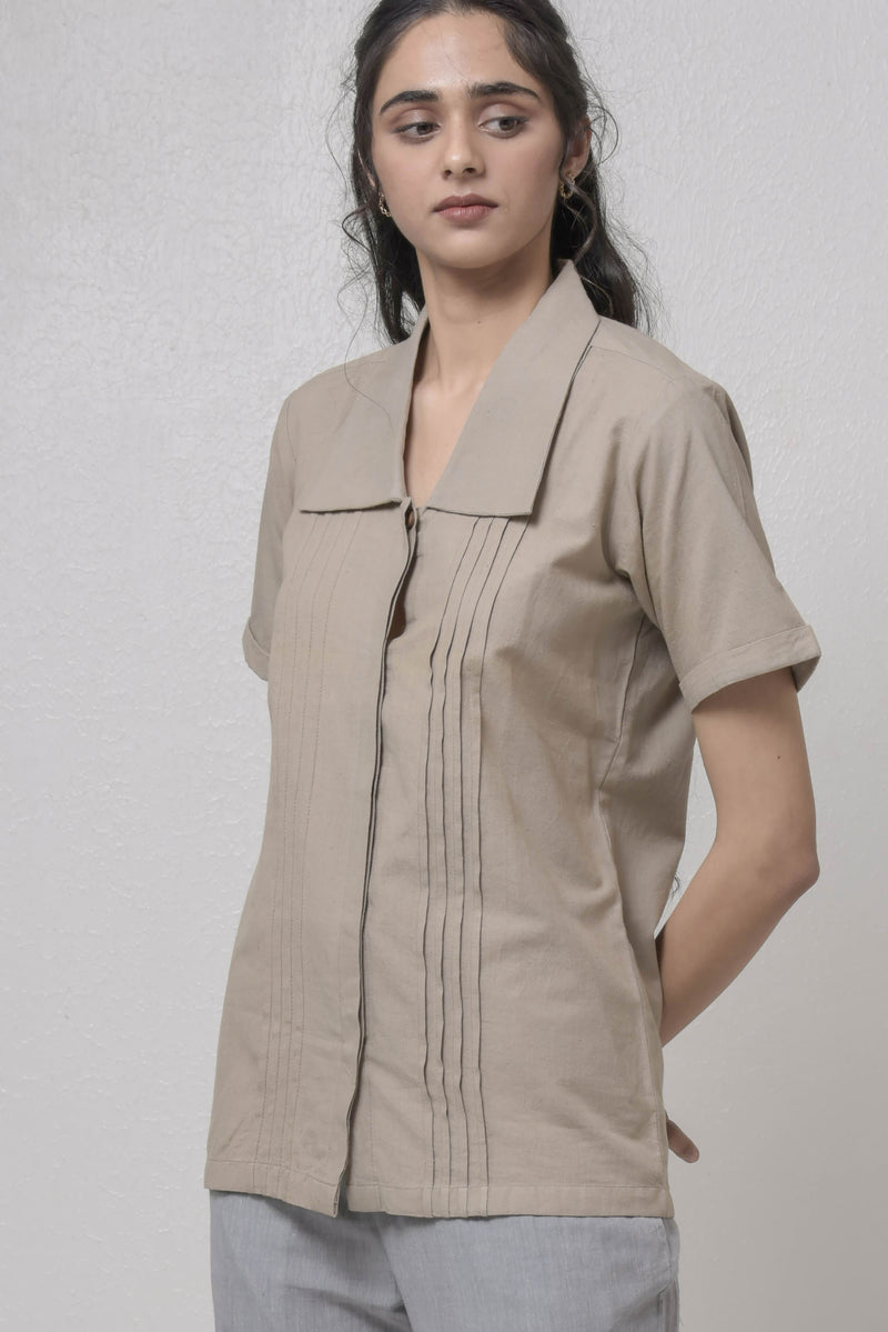 Noush Handwoven Cotton Top