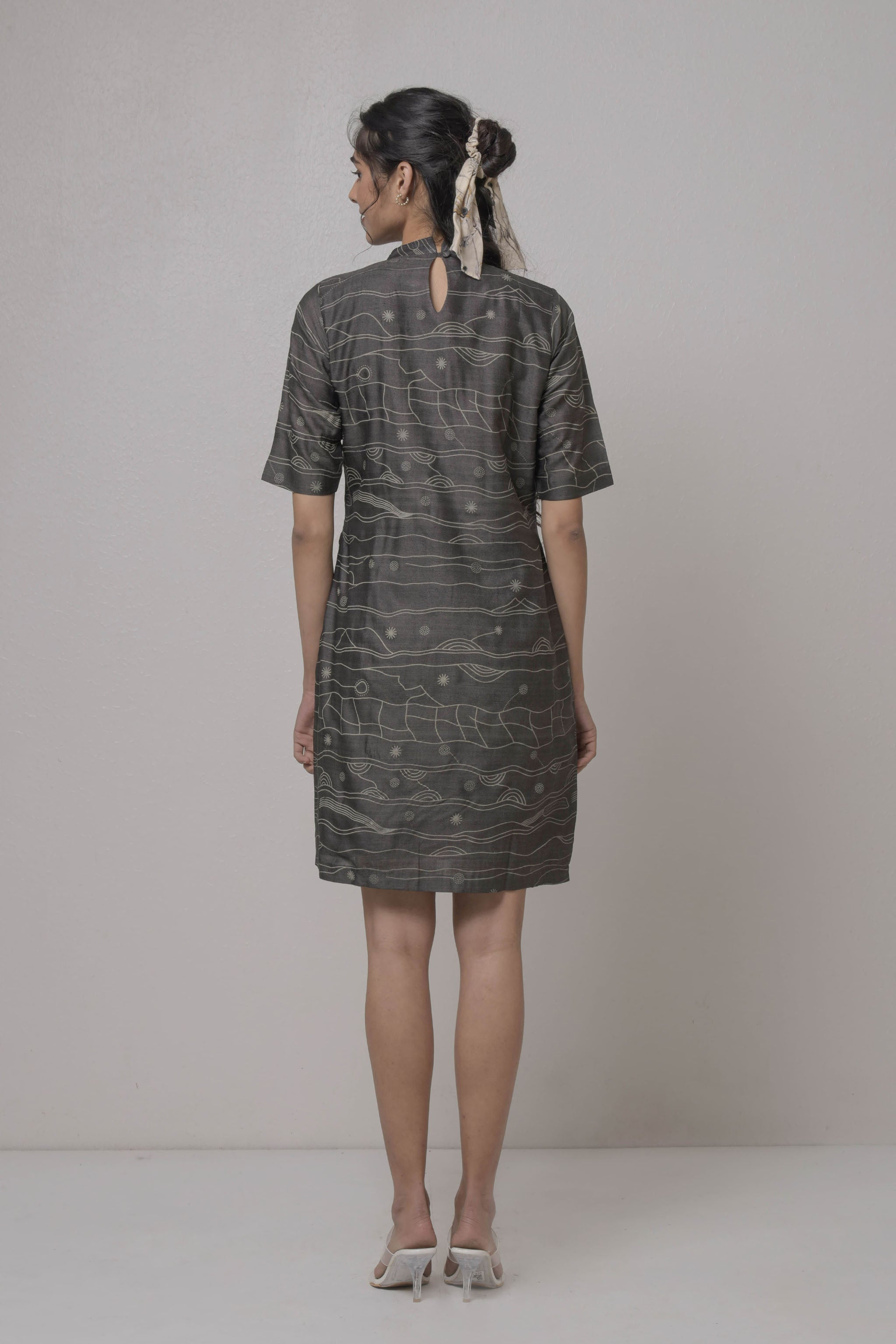 Ellone Handwoven Silk Dress