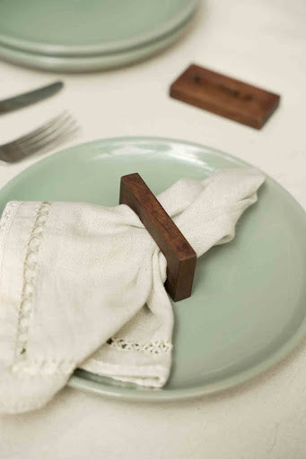 Elevate Your Table Setting with Wooden Napkin Holder Rings