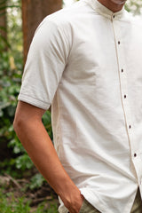 Colm Handwoven Khadi Cotton Shirt