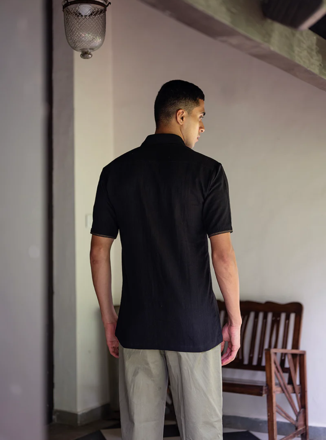 Ahote Handwoven Cotton Shirt
