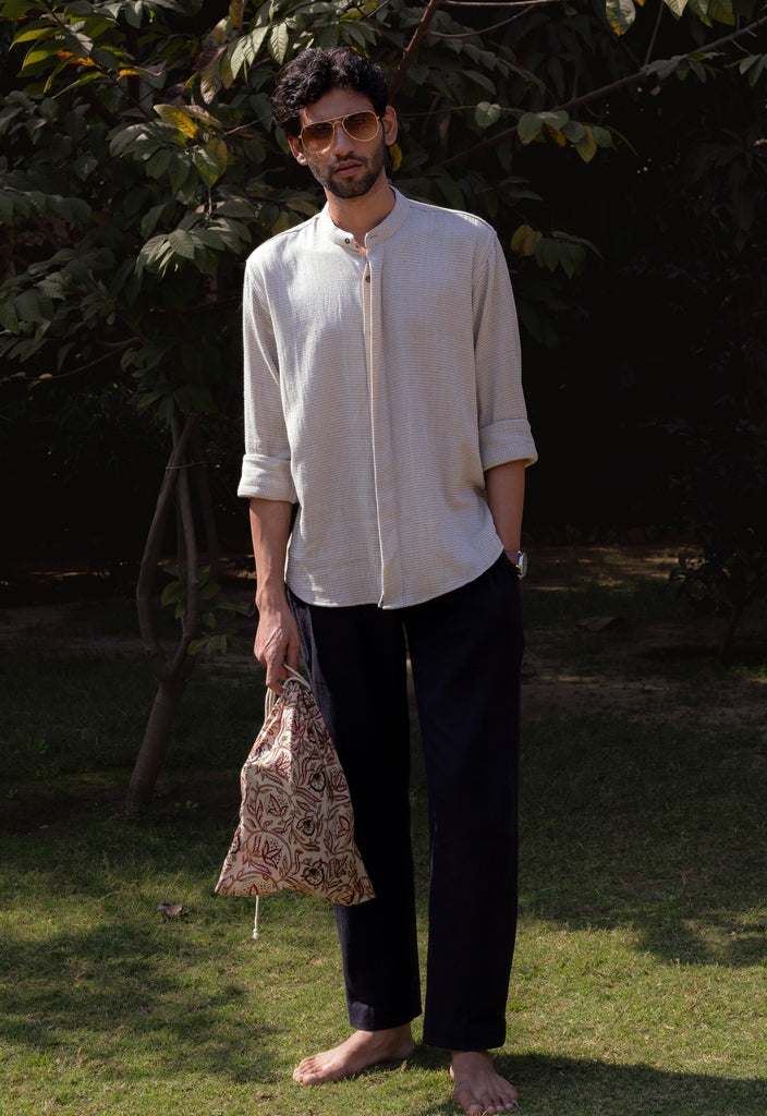 The Quiet Heritage Self-Weave Shirt