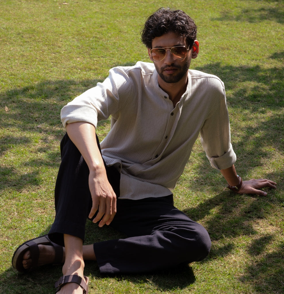 The Quiet Heritage Self-Weave Shirt