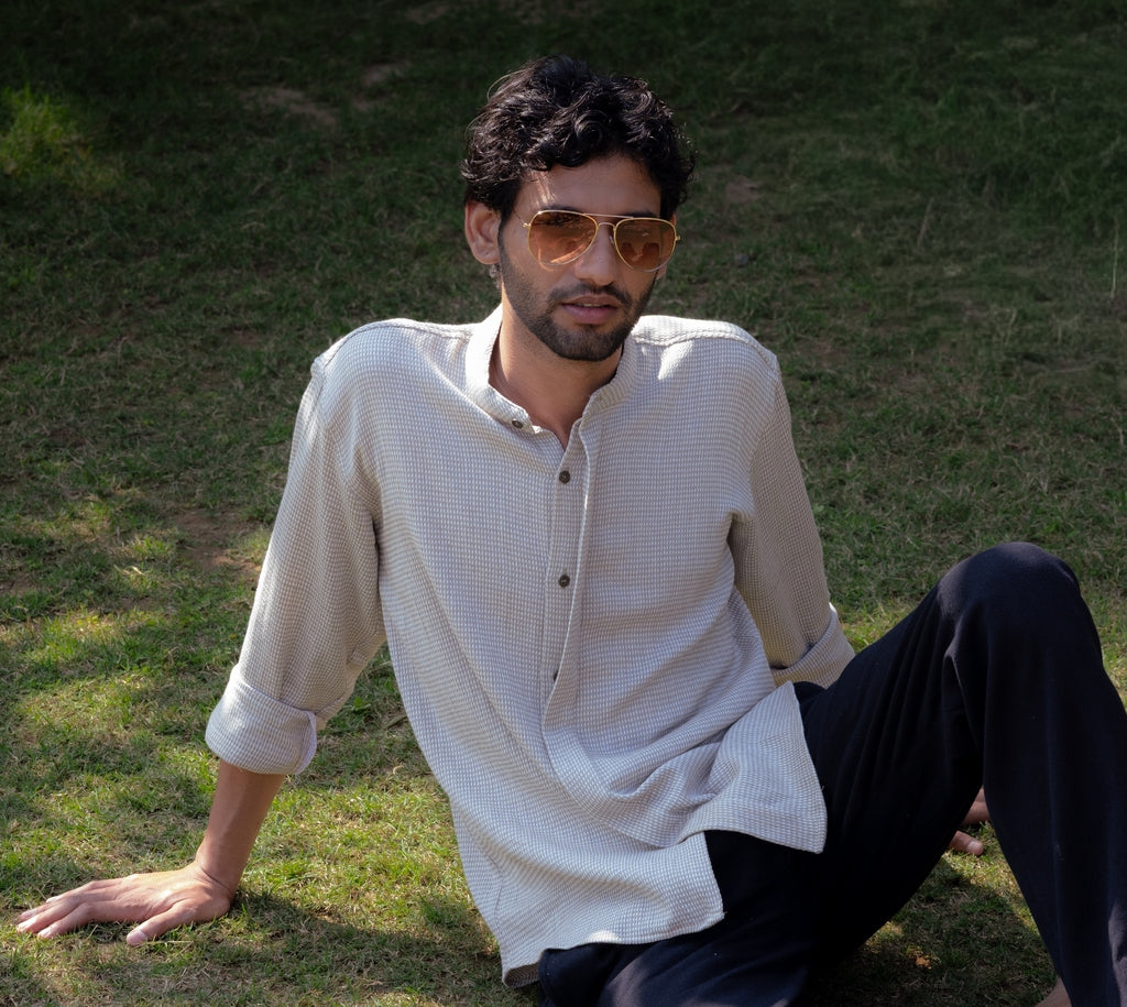 The Quiet Heritage Self-Weave Shirt