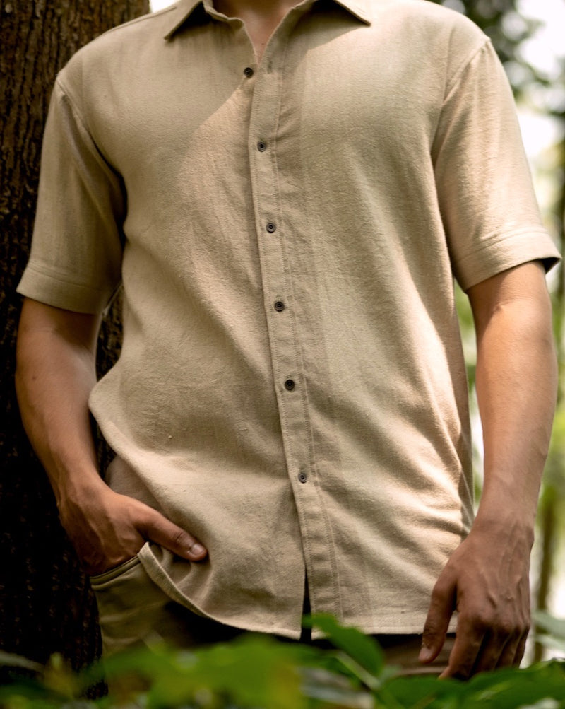Cashel Handwoven Cotton Shirt