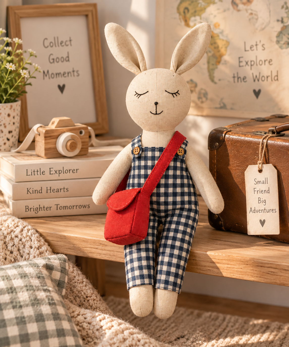 Little Wanderer Rabbit - Made for Big Imaginations.