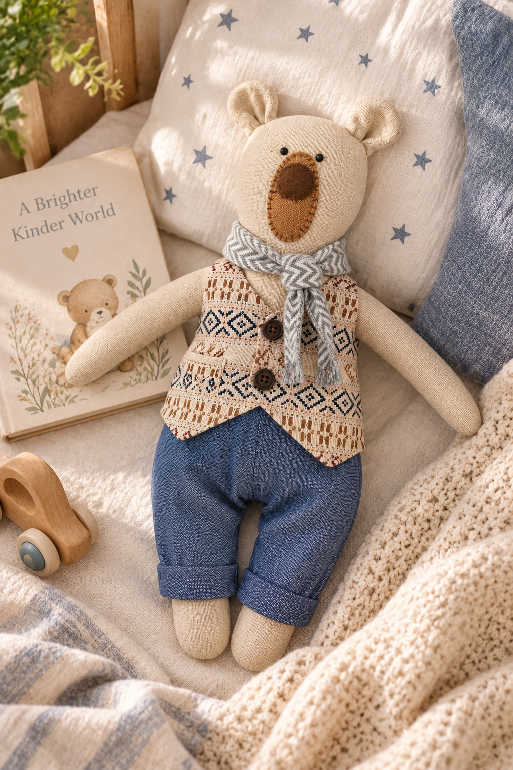 Benny Bear — A Gentle Friend for Little Adventure