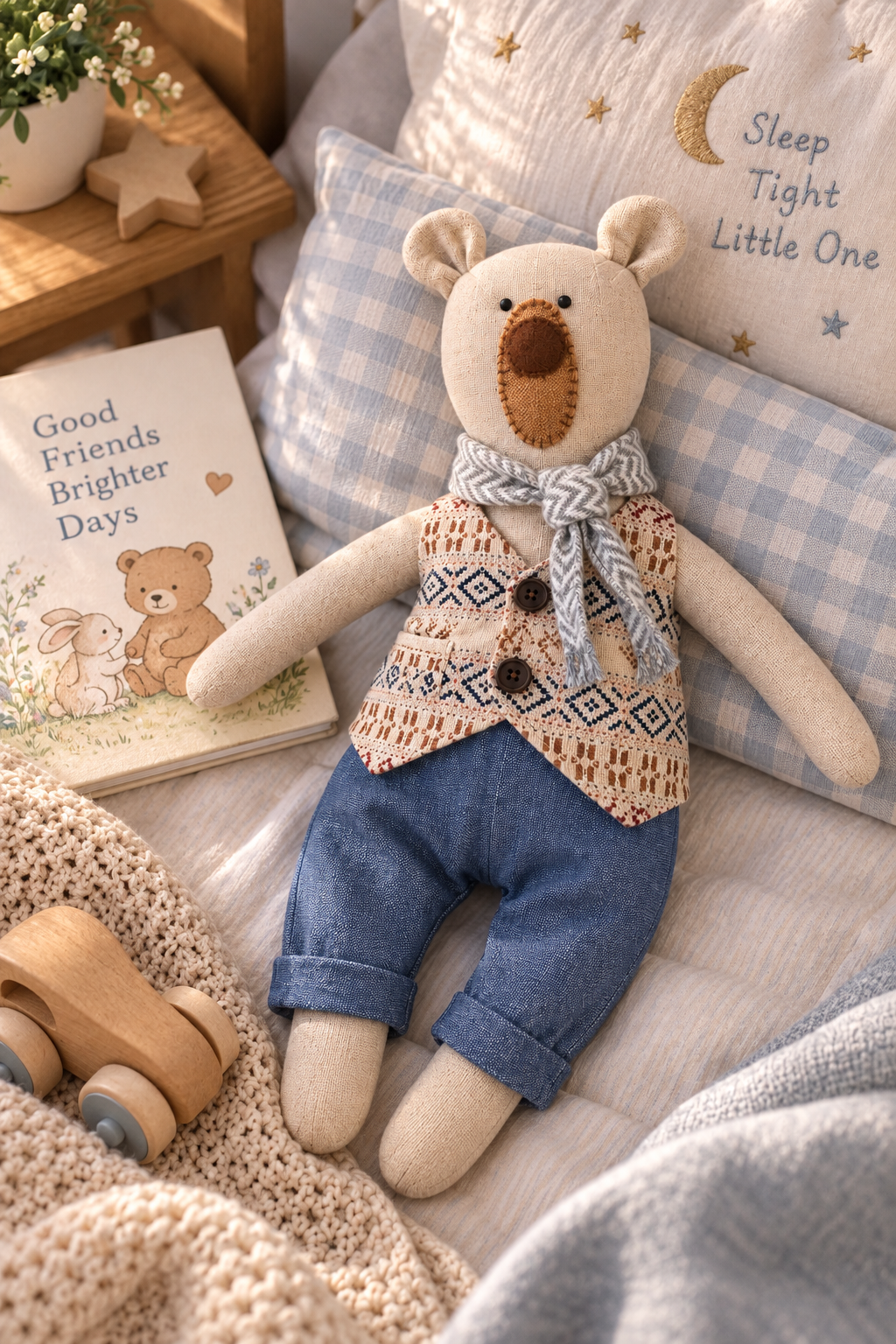 Benny Bear — A Gentle Friend for Little Adventure
