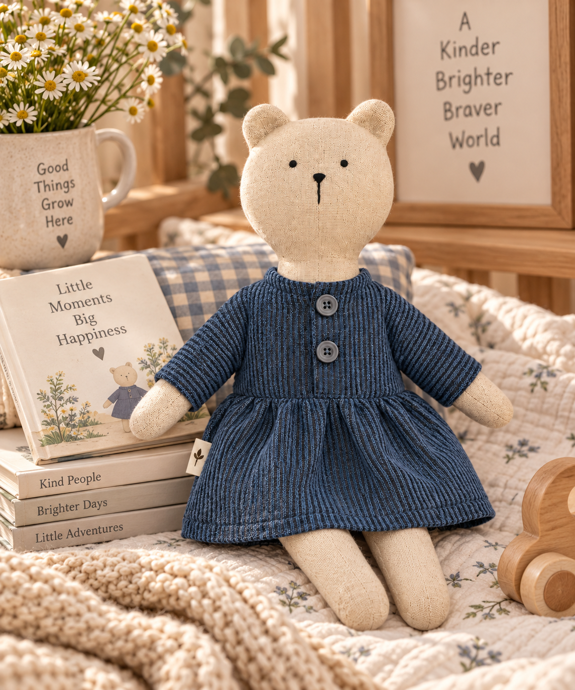 Bella Bear - A Sweet Little Friend for Every Day.