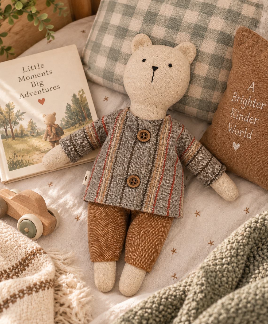 Teddy Bear - A Little Friend for Life’s Sweetest Moments.