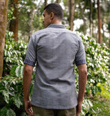Ewen Handwoven Cotton Shirt