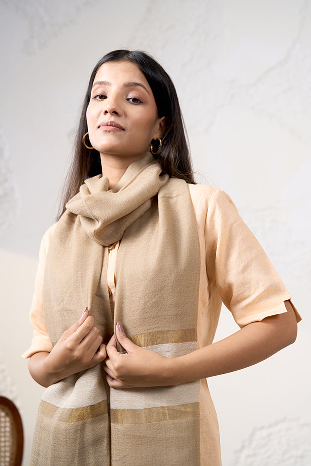 Halo Soft Fine Wool Cashmere Stole