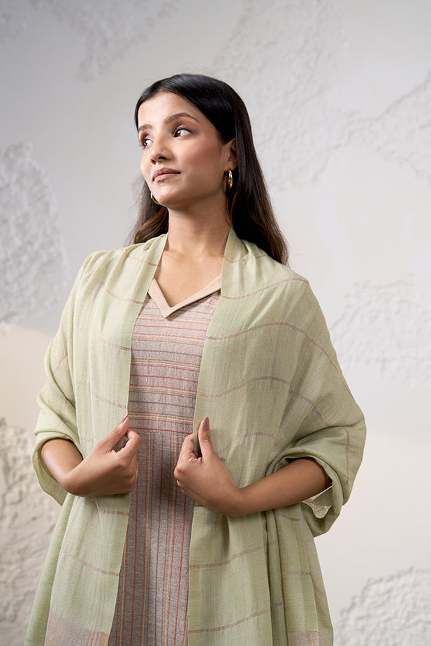 Aria Soft Fine Wool Cashmere Stole