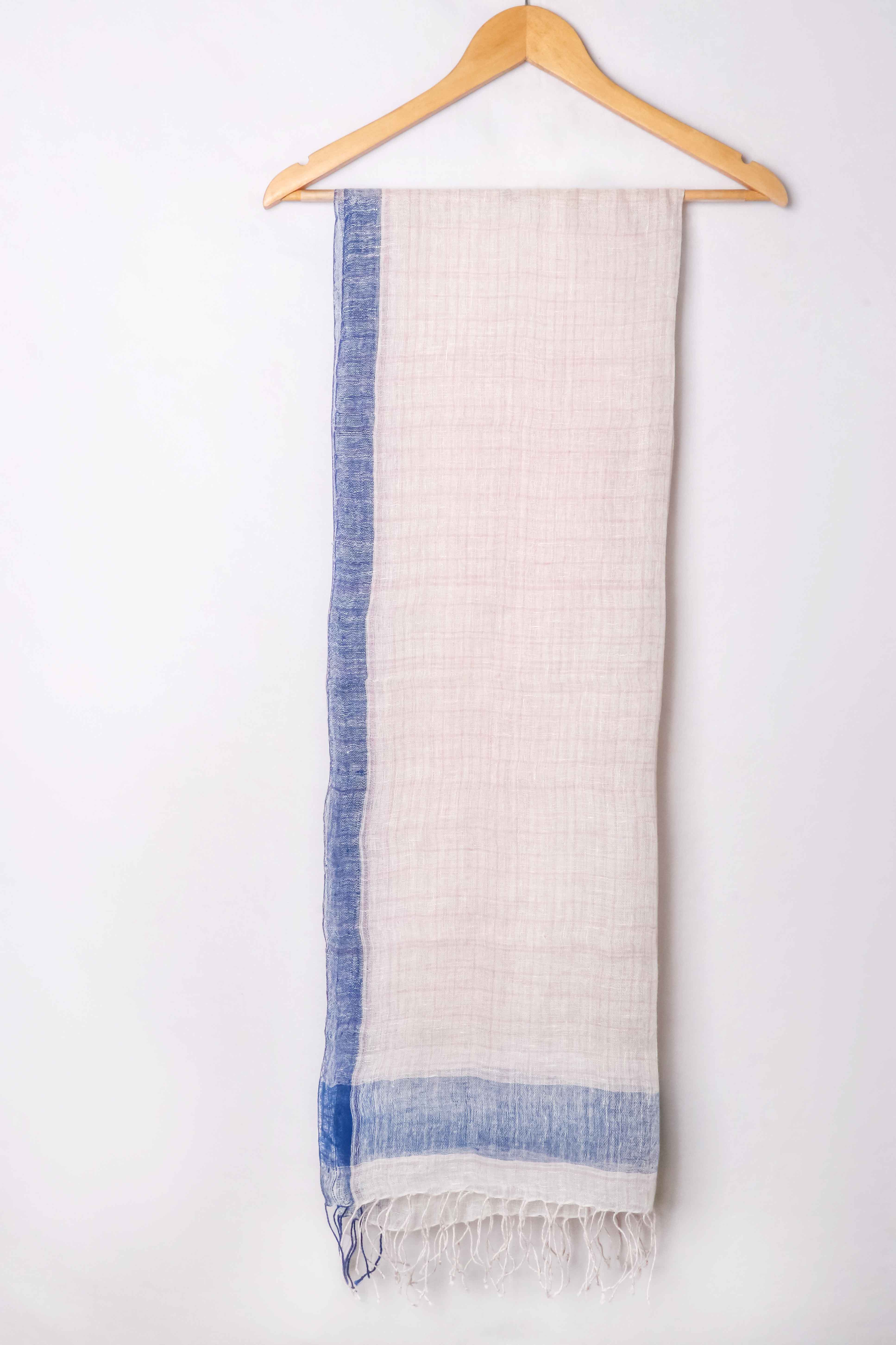 Clover Handwoven Linen Stole,