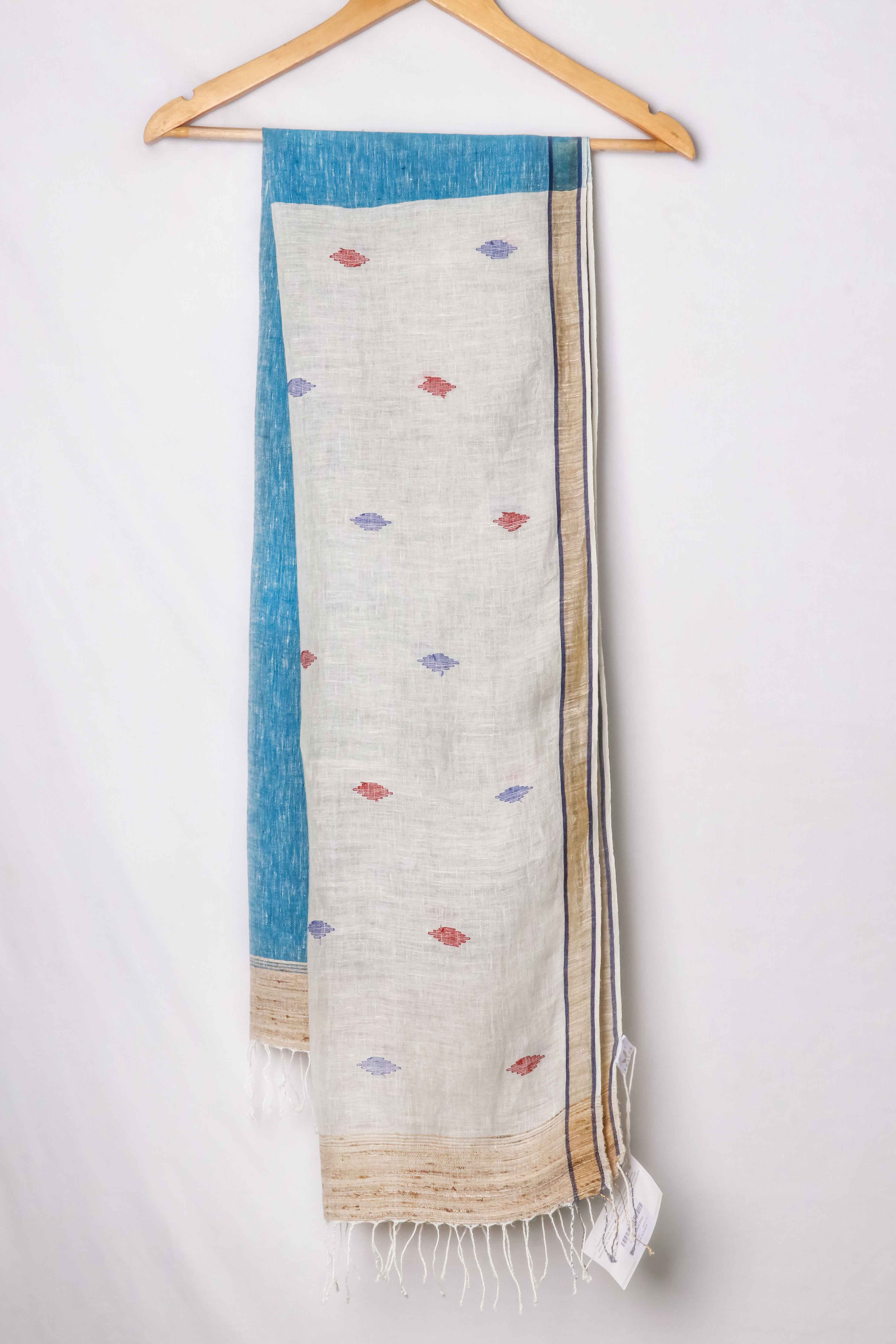 Debatido Handwoven Linen Stole