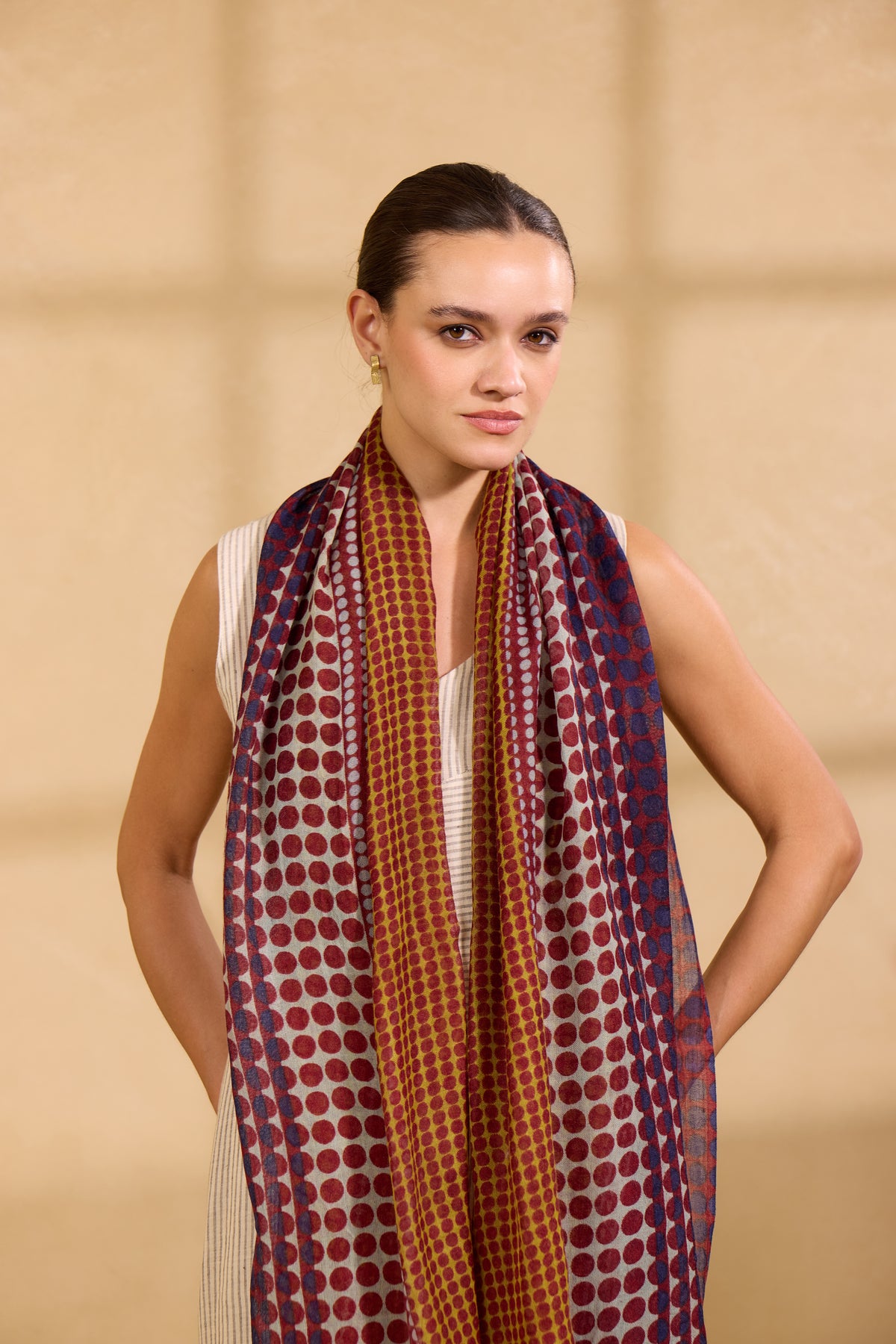 Autumn Ember Fine Cashmere Stole