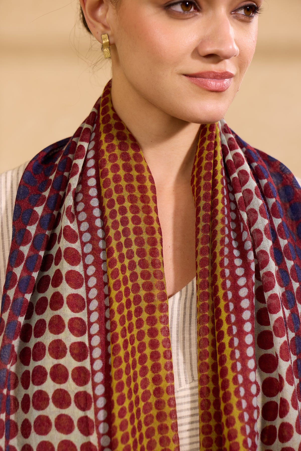 Autumn Ember Fine Cashmere Stole
