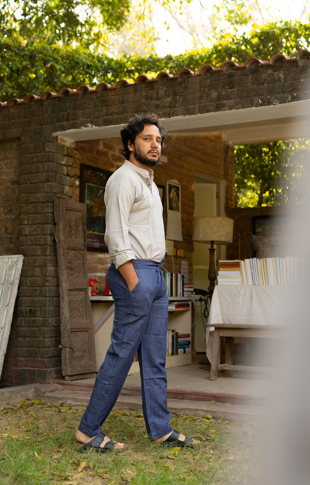 The Gentleman’s Denim Blue Trouser