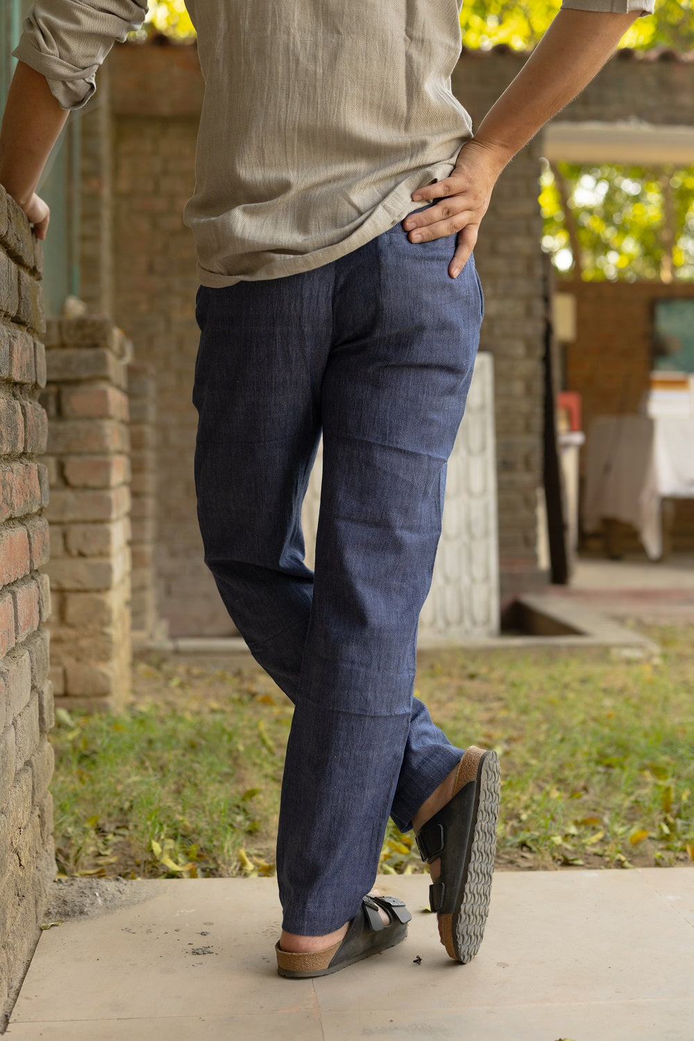 The Gentleman’s Denim Blue Trouser