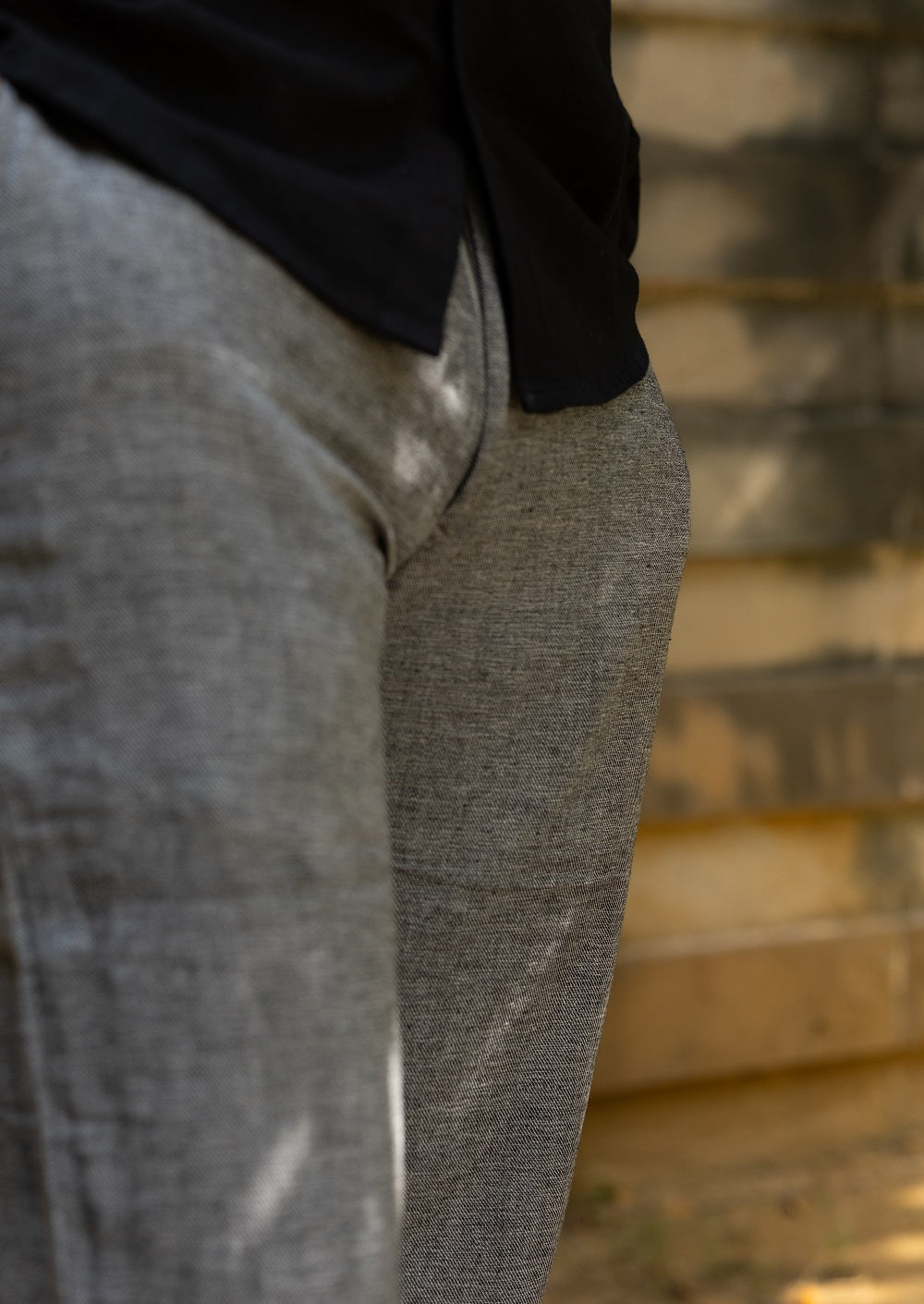 Stonefield Handloom Grey Pants