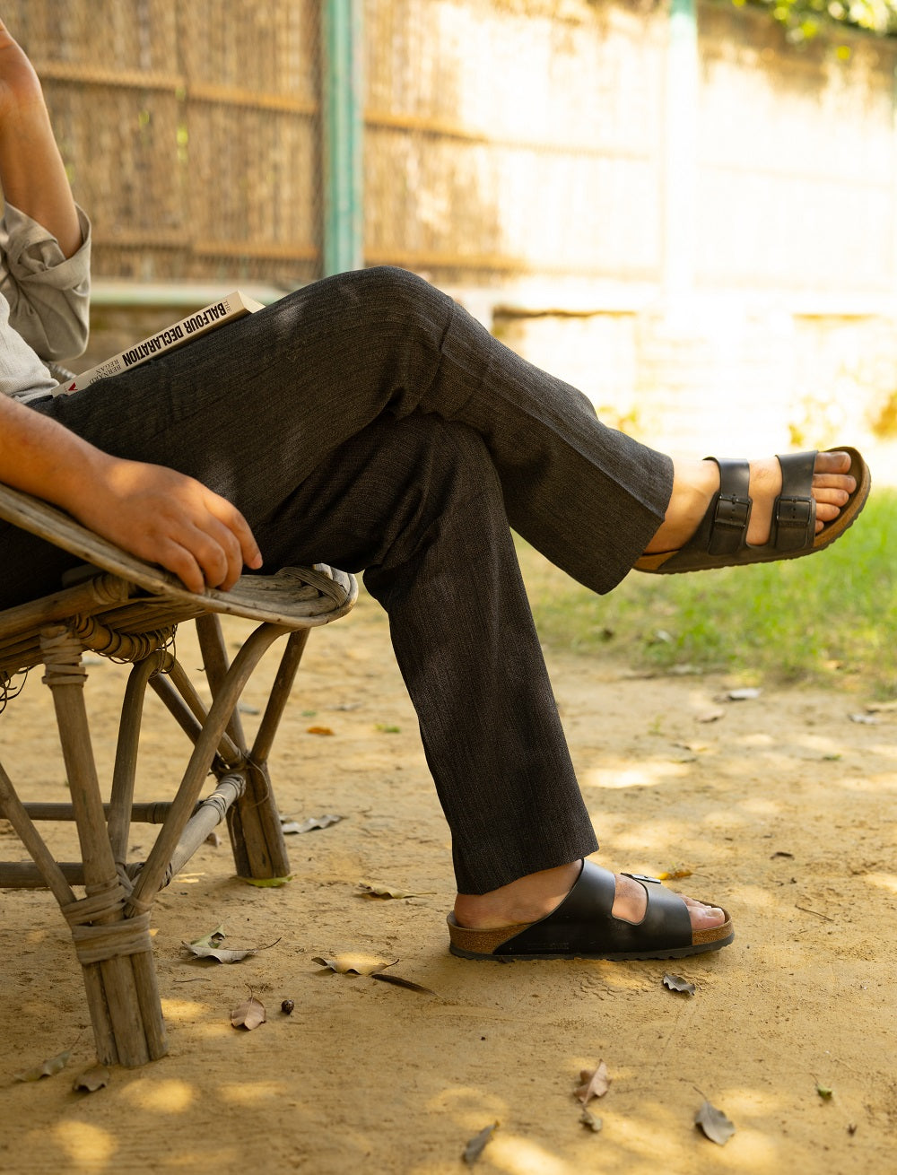 The Ironwood High-Twist Trouser