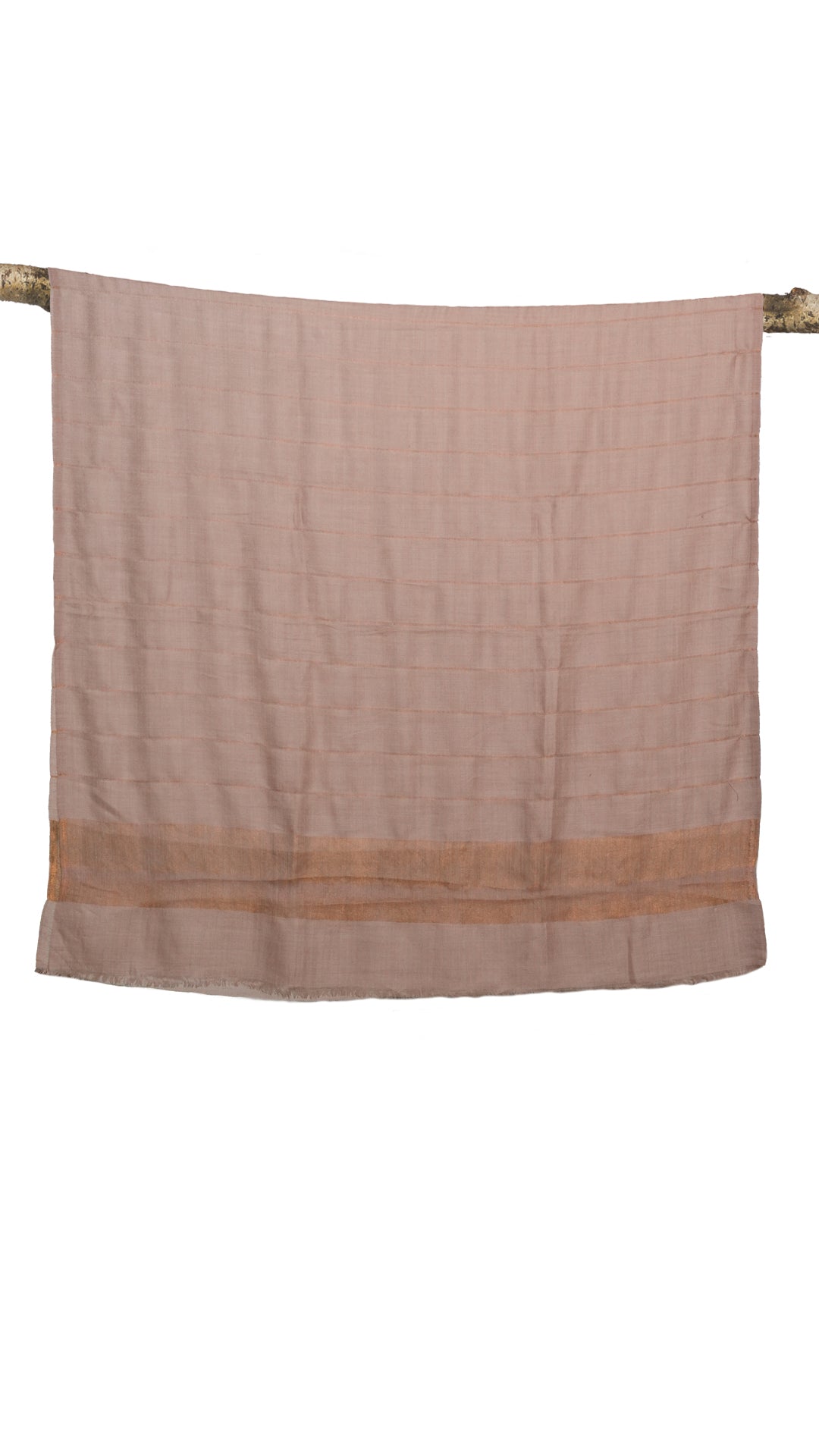 Sand Whisper, Fine Wool Cashmere Shawl