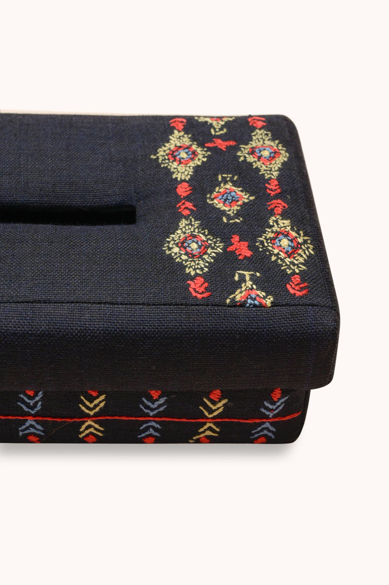Helen - Handwoven Tissue Box