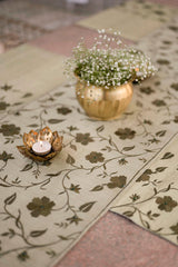 Esther Dining Set of a Table Runner and 6 Table Mats