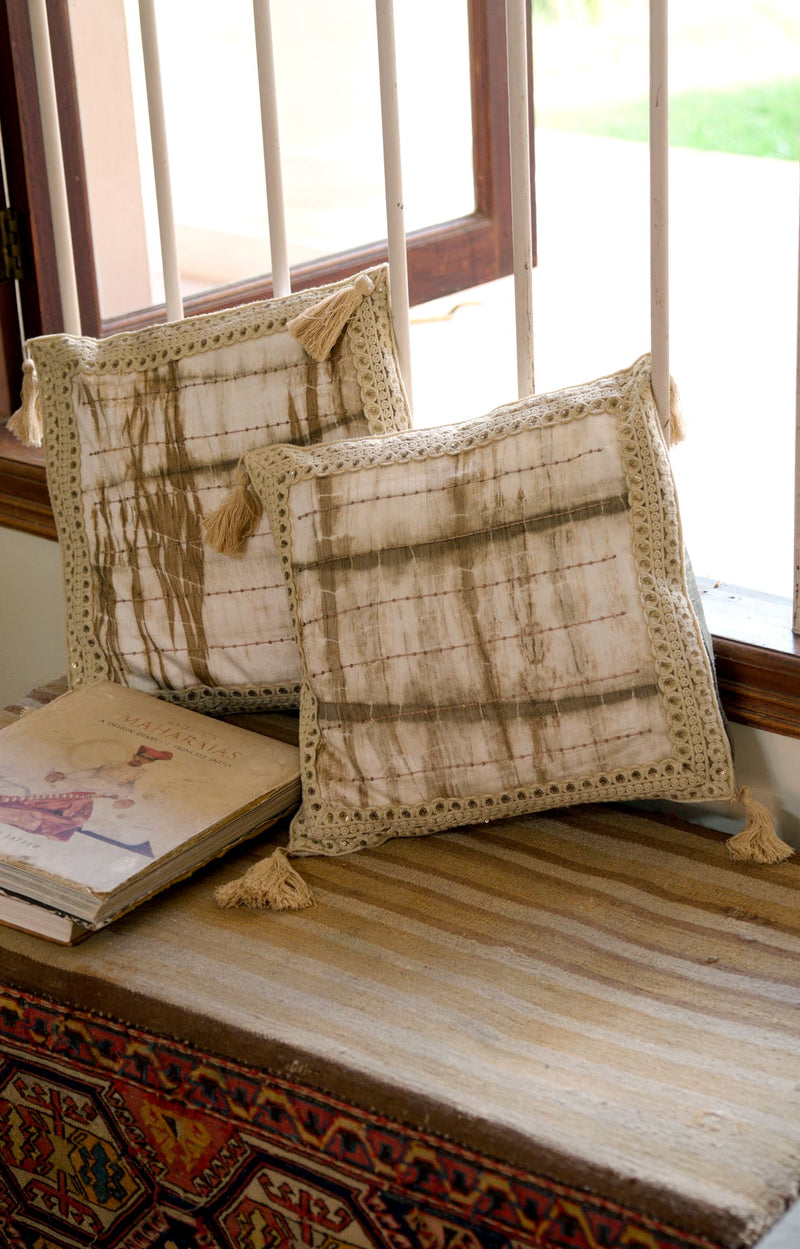 Brickle Handwoven Cushion Set of 2