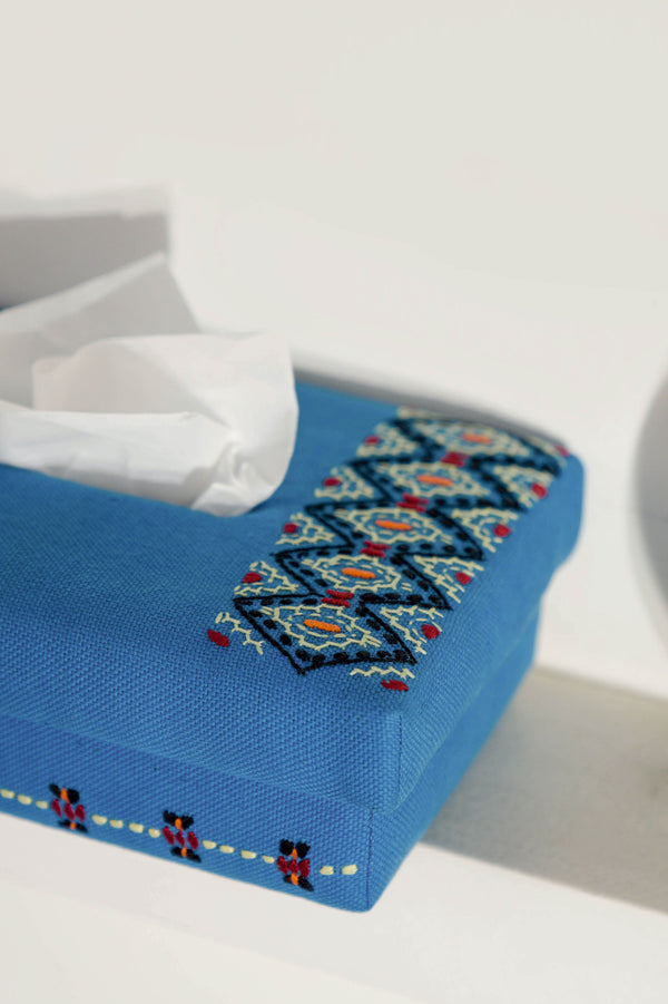 Alba - Handwoven Tissue Box