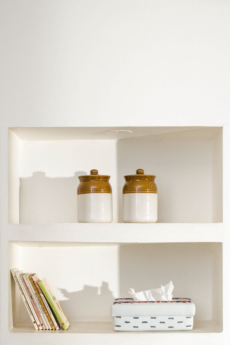 Jon - Handwoven Tissue Box