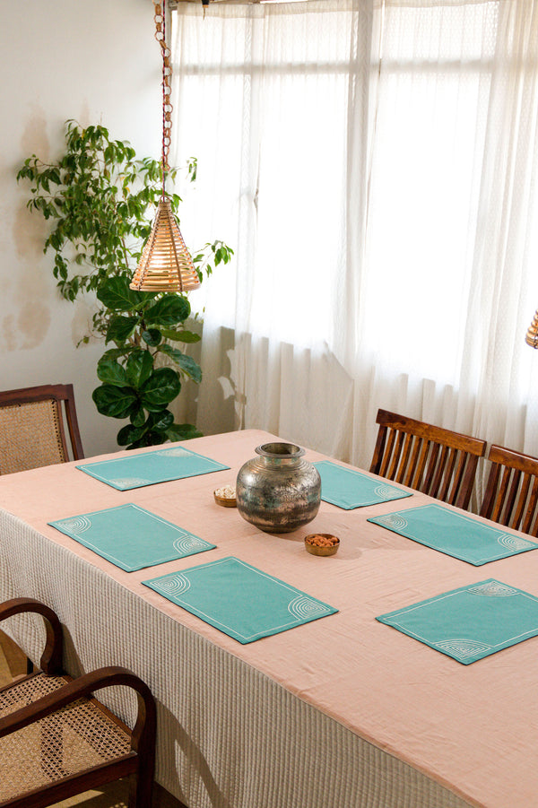 Doris Handwoven Table Mats - Set Of 2 Pcs
