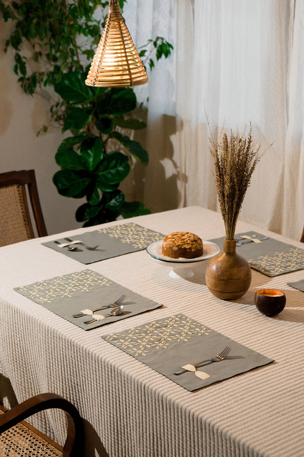 Paion Handwoven Table Mats - Set Of 6 Pcs