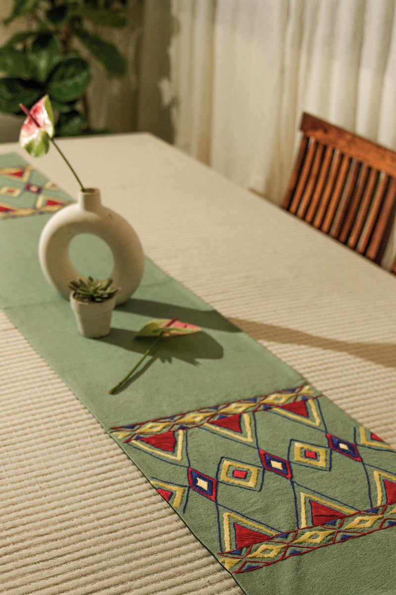 Orca - Handwoven Table Runner
