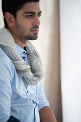 Enfys Handwoven Linen Stole